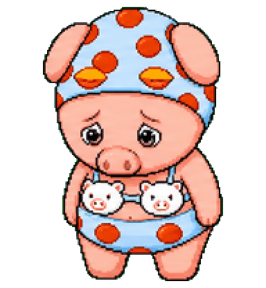 Piggy Pop failed GIF